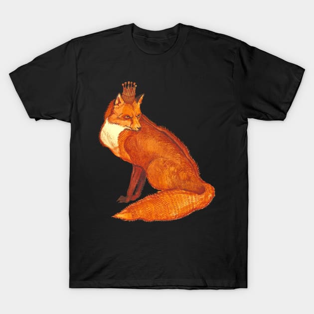 Royal fox T-Shirt by asya_lisina